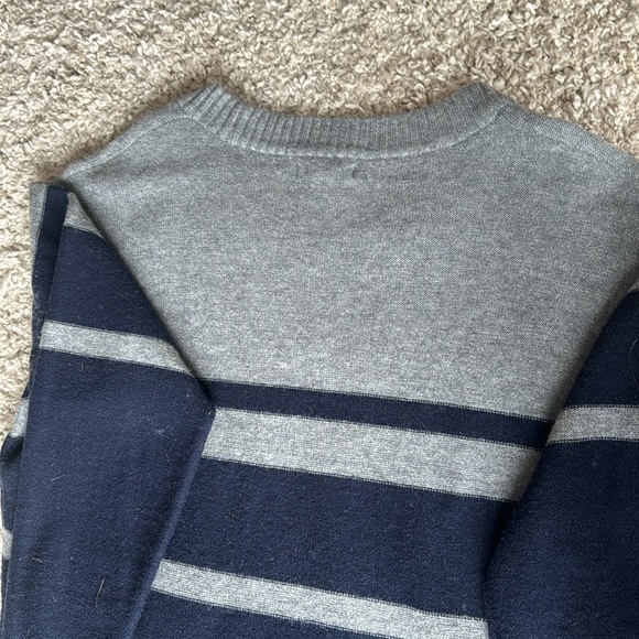 Toad & co crew neck striped wool sweater - Picture 6 of 10